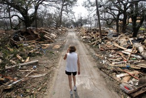 Left Alone Post katrina