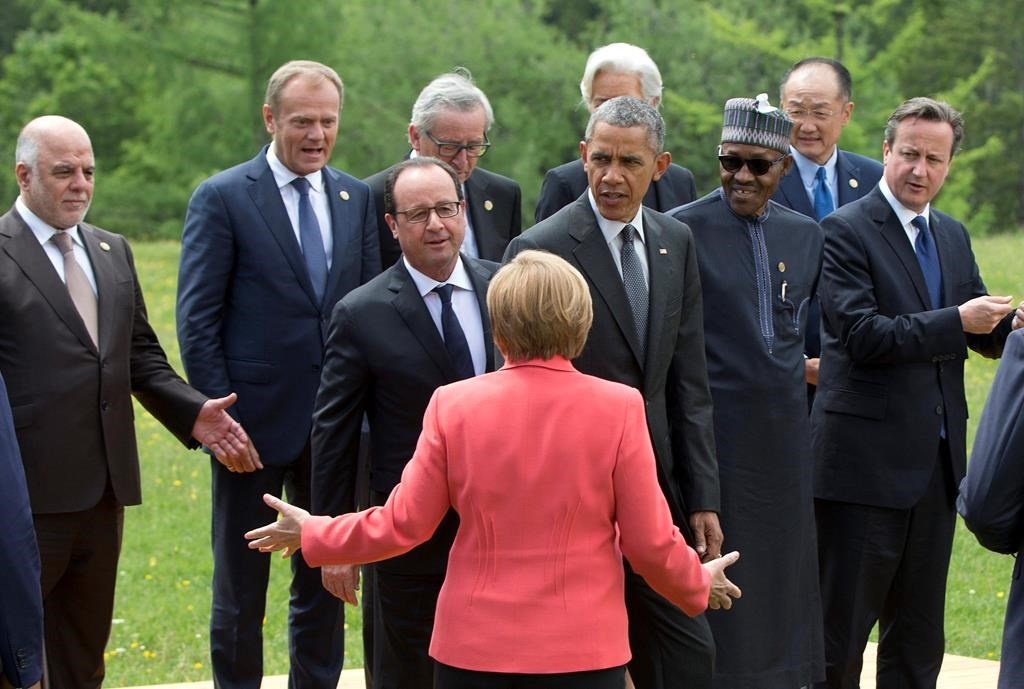 Merkel tells the guys where to get off