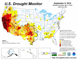 September-9-2014-US-Drought-Monitor-Map